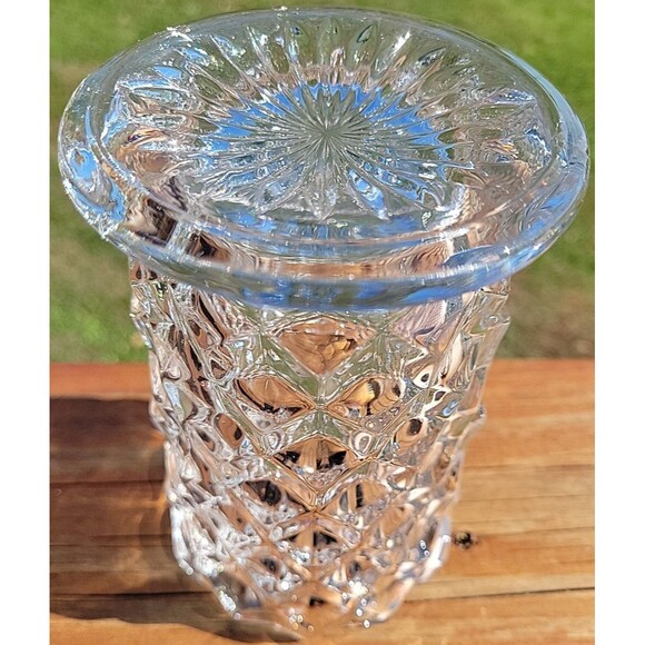 Fostoria Vintage American Vase Approx 5.5 inches Tall Clear Classic - Picture 5 of 7